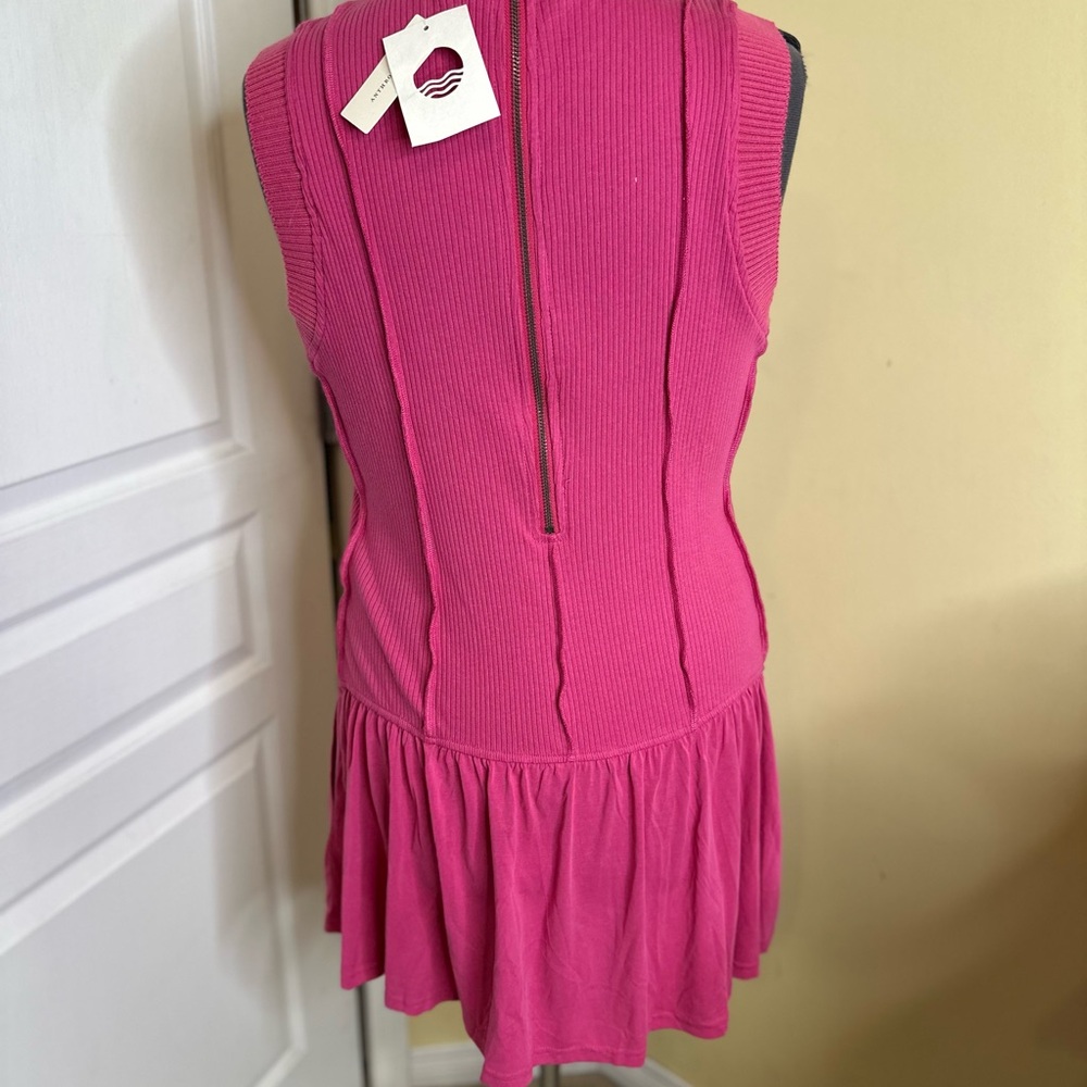 NWT Anthropologie Daily Practise Buzzer Beater dress size medium - Picture 7 of 12